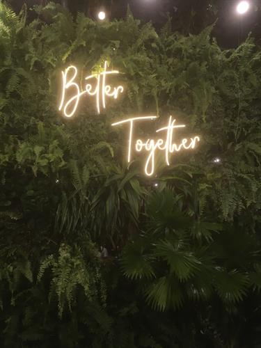 Thi công Bảng Hiệu Better Together